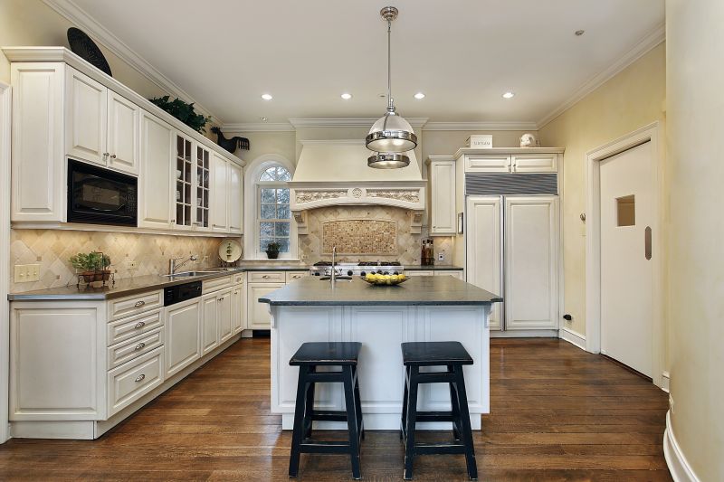 Slate Backsplash Installation